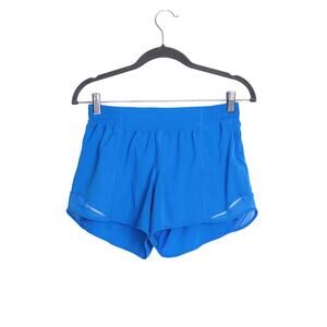 LULULEMON Hotty Hot Low Rise Short 4" Symphony Blue Running Active Women's 8